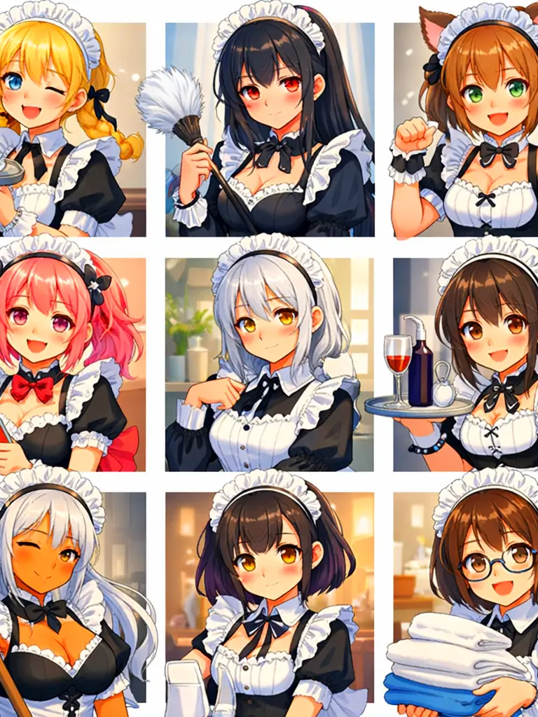 PetiteCode5918의 전쟁상황에 놓인 당신과 메이드들