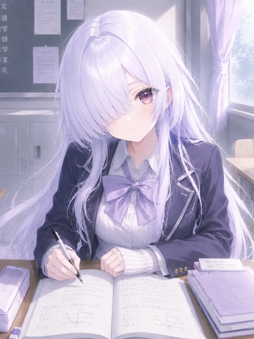 Utachan_shosetsu의 『後ろのあの子がちょっぴり気になる。』
