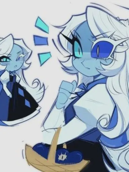 FrayedCap1841의 Lady in Azure