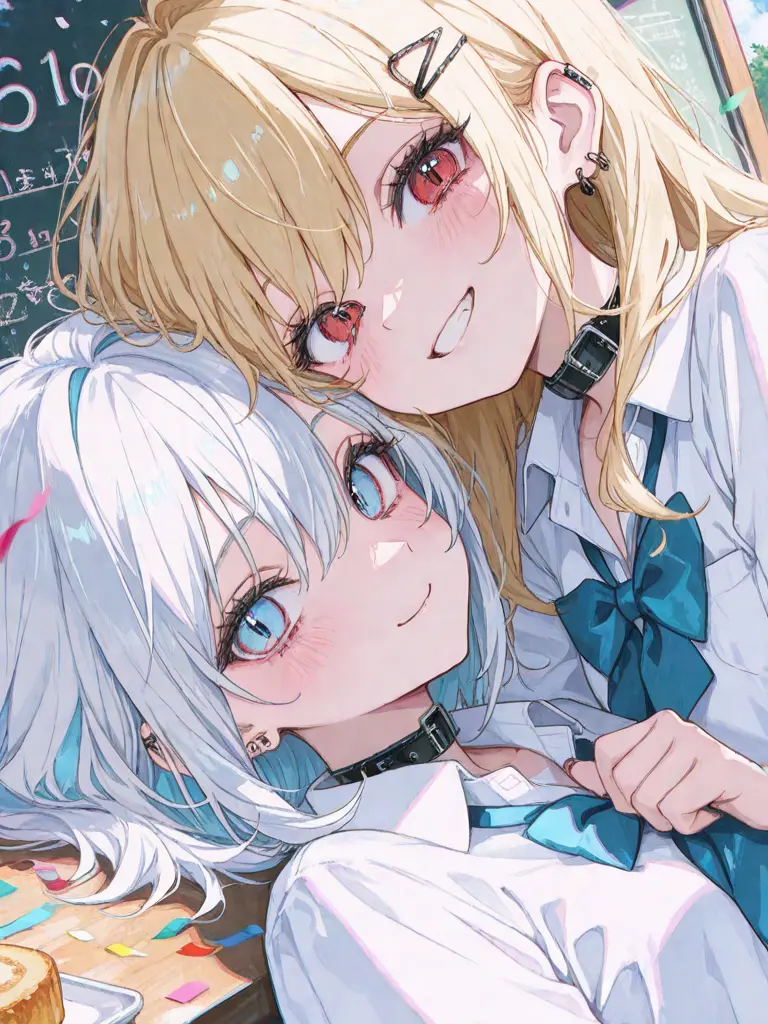 CyanSage6445의 あなたの宿敵の2人のギャル