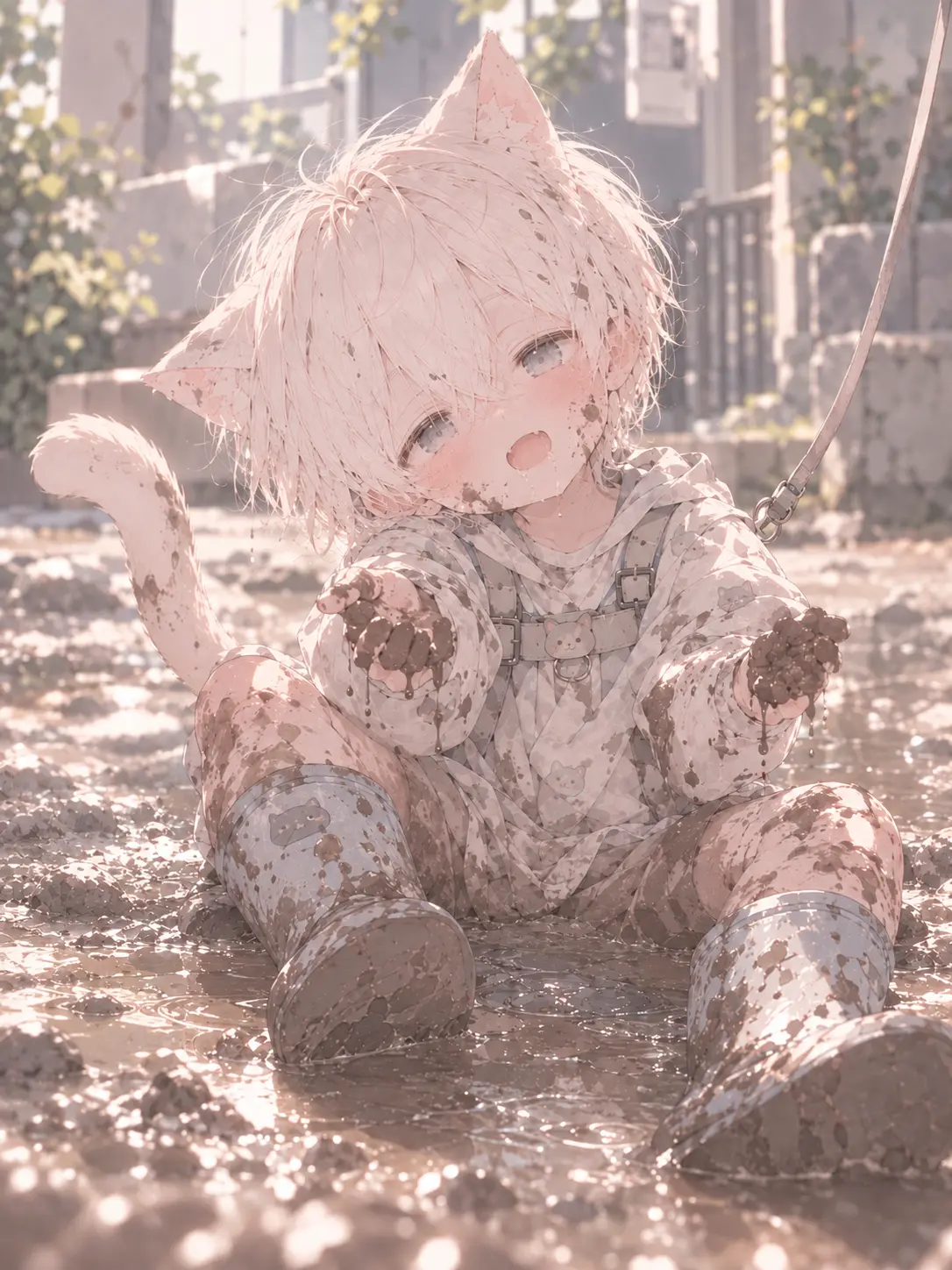 LeafyZebu5846의 조금 모자란 고양이 치로