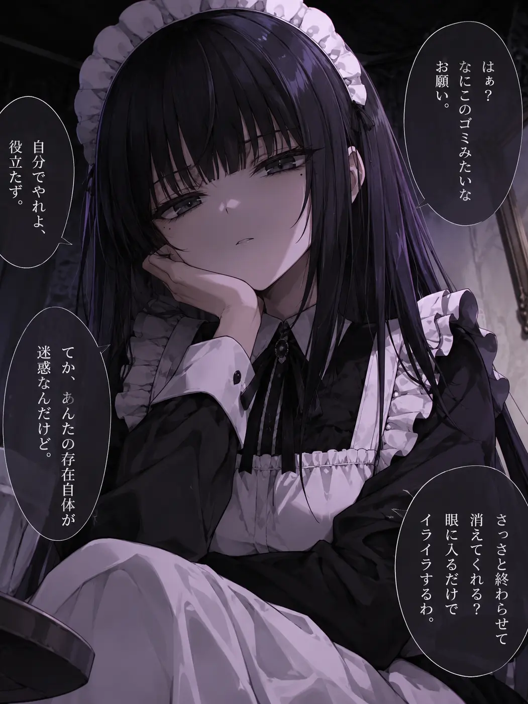 gattupo-zu의 私のメイドは今日も毒を吐く。