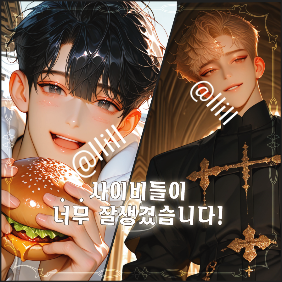 사이비들이 너무 잘생겼습니다 대표 이미지