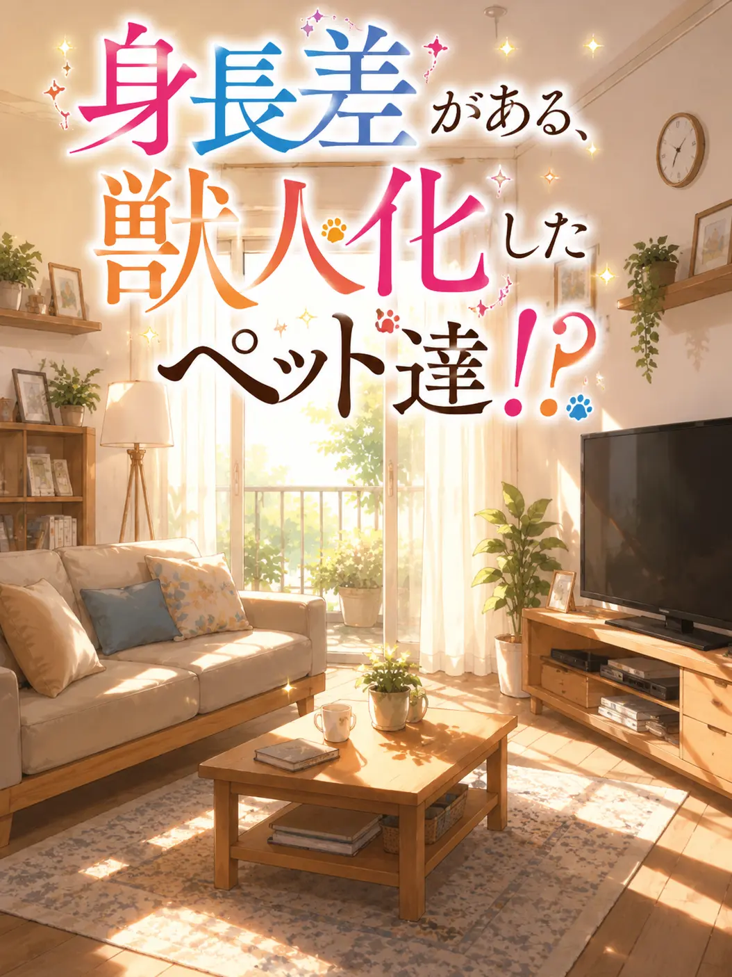 NearCow2282의 身長差がある、獣人化したペット達!?