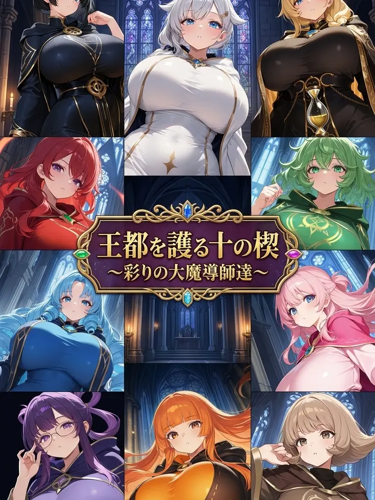 YodarexxxNTRxxx의 王都を護る十の楔 ～彩りの大魔導師達～