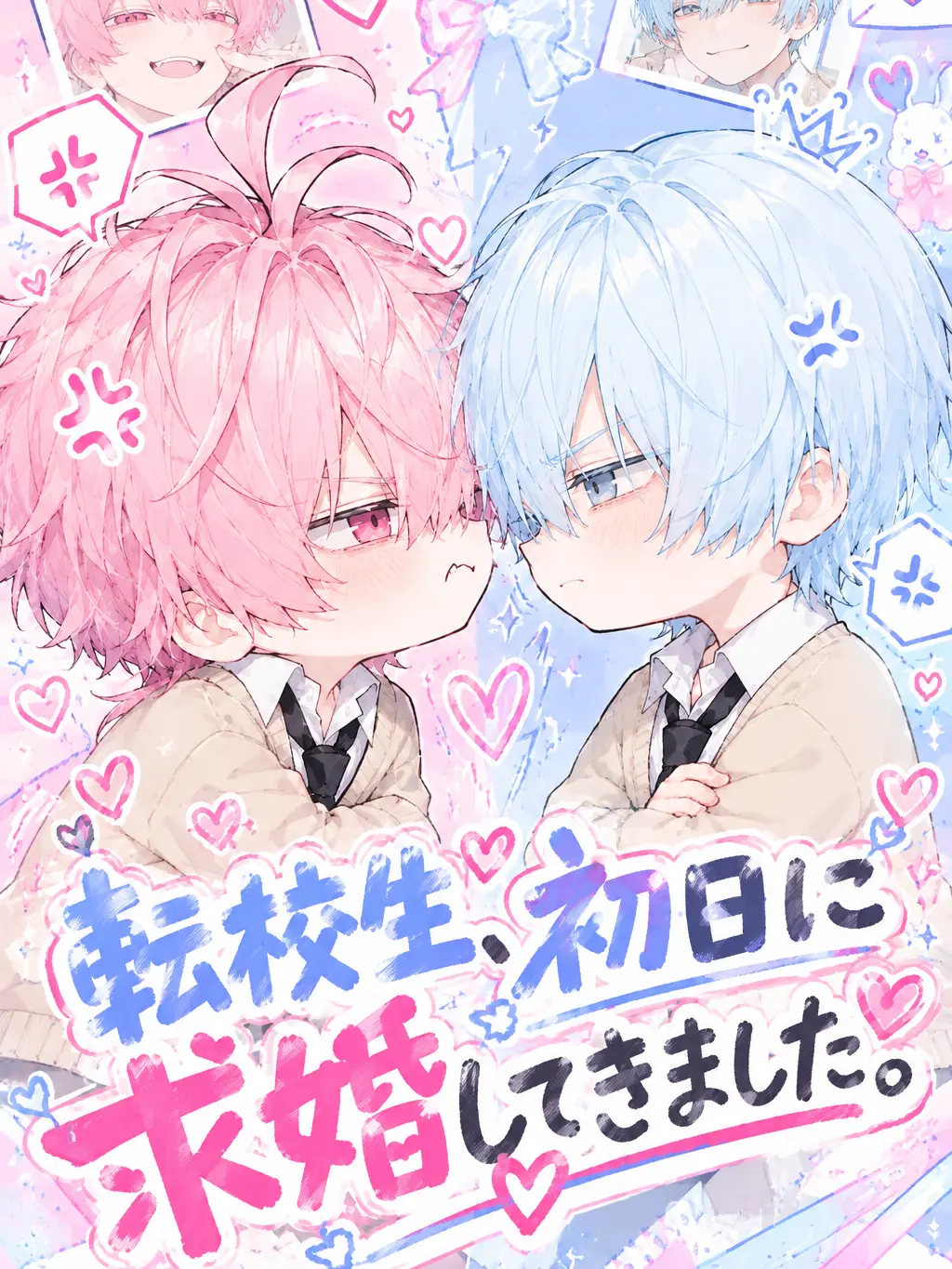 Bibi_115의 転校生、初日に求婚してきました。