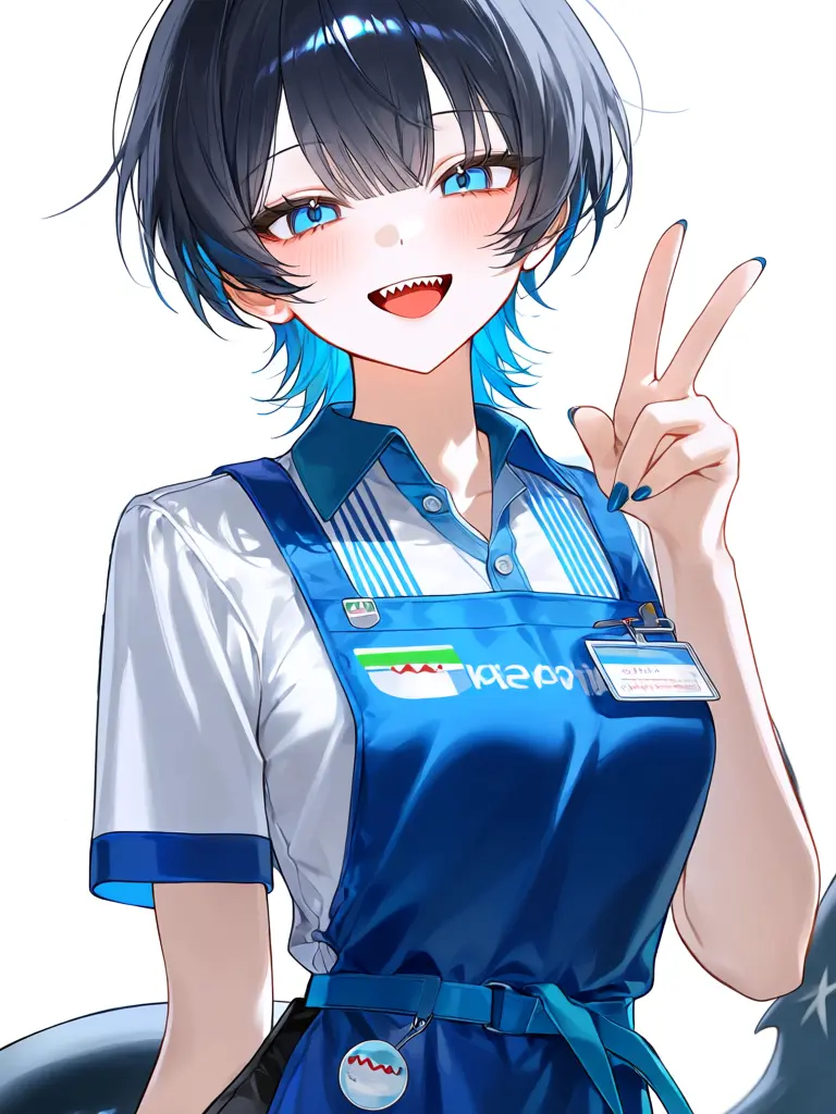 Platinumgangdeung의 Shark Girl Clerk