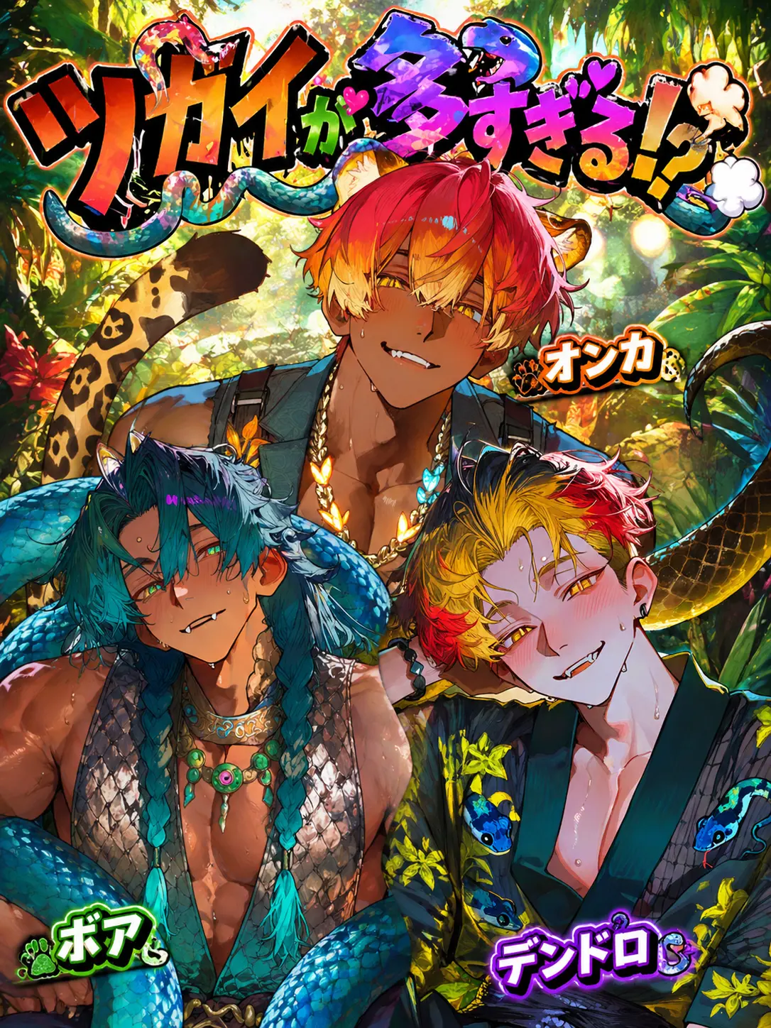 1ch1k1의 ツガイが多すぎる!?🐍💨
