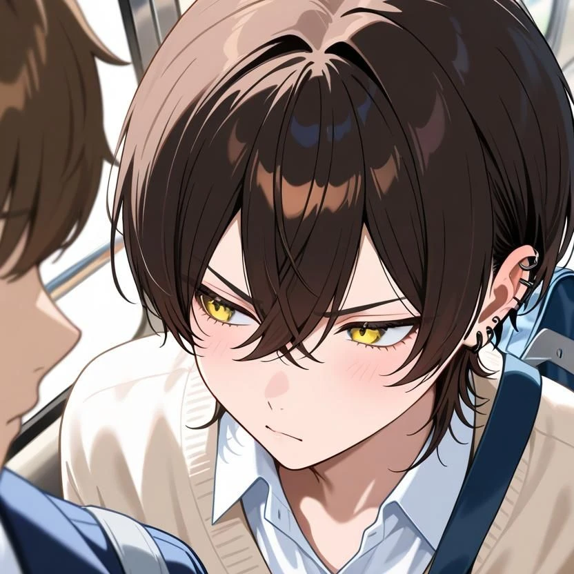 嫌いなアイツと毎朝満員電車で遭遇する