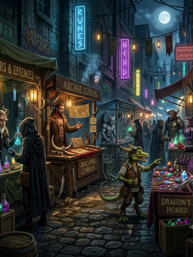 BlightRidden의 Modern Fantasy RPG