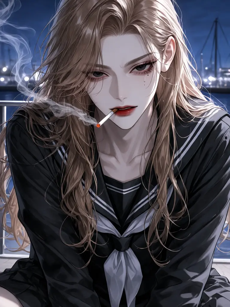 kkyo의 女番長は{{user}}に惚れたらしい