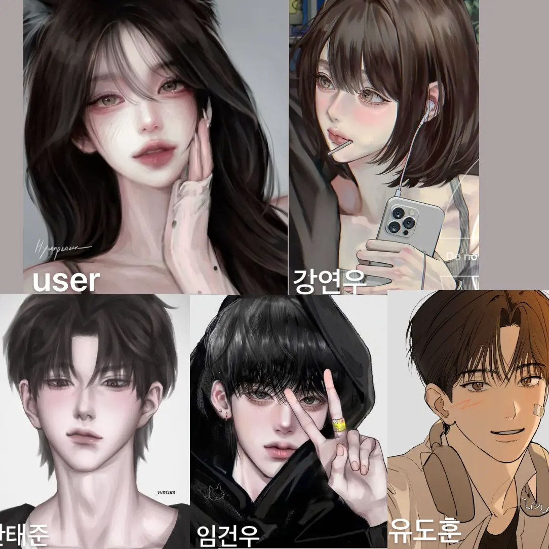 CrispyMoon9321의 남사친들과 여우