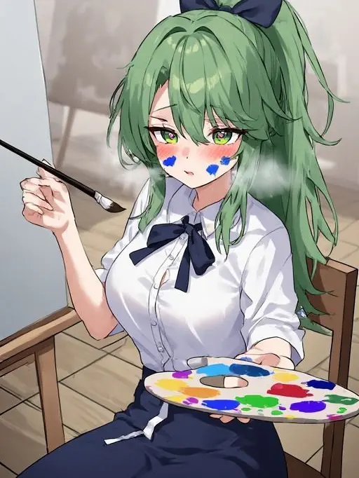 TETU_26의 先輩の絵描きに付き合う羽目になり……