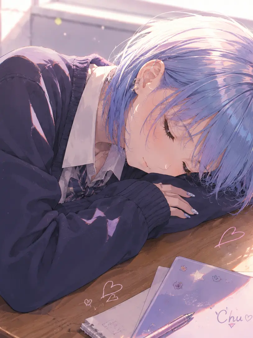 kntA0099의 隣の席の眠り姫