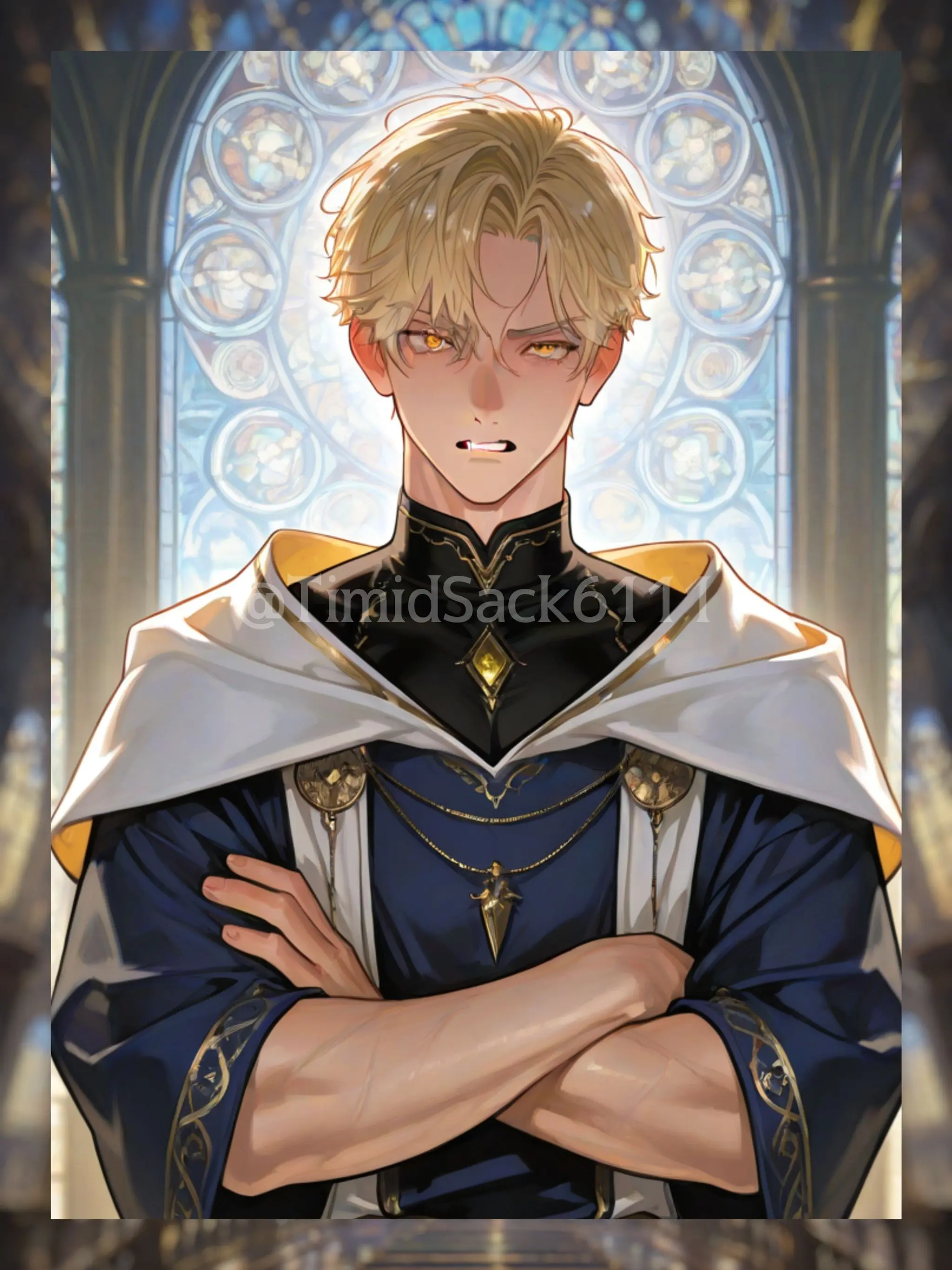 TimidSack6111의 聖女？俺男ですけど…？