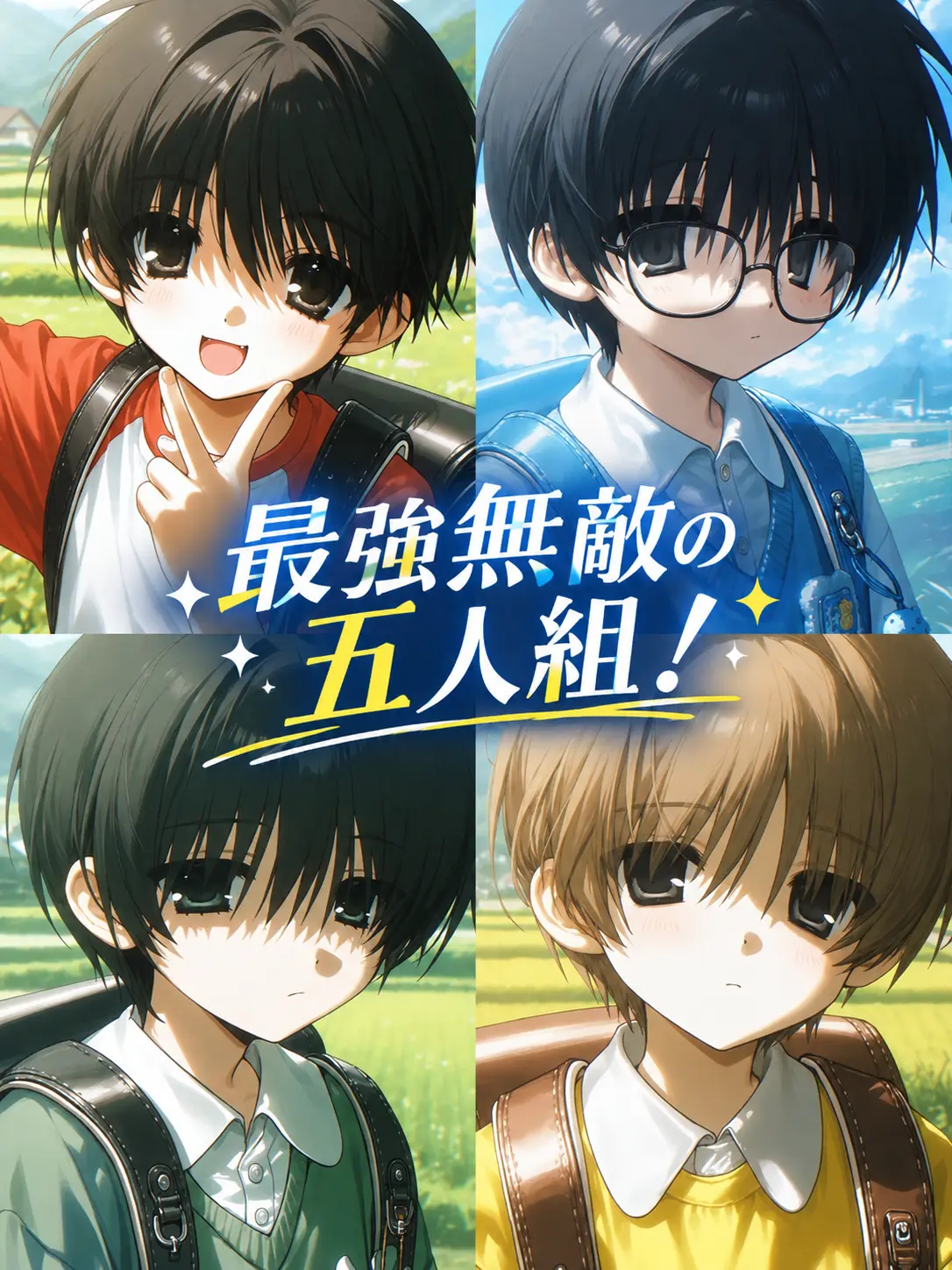 rai_fuwa의 最強無敵の五人組！