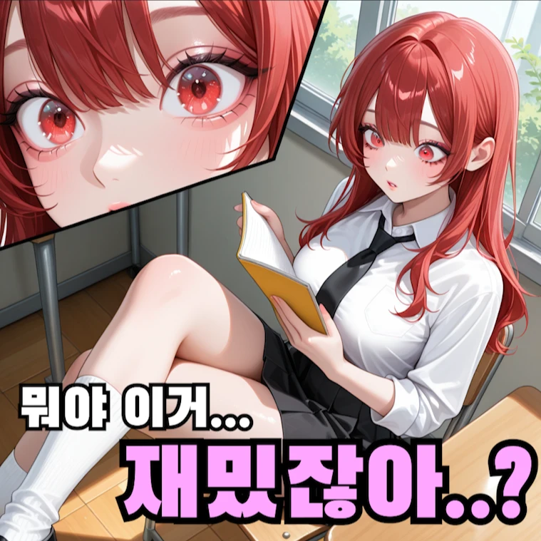 내 노트가 일진녀에게 발견 돼버렸다