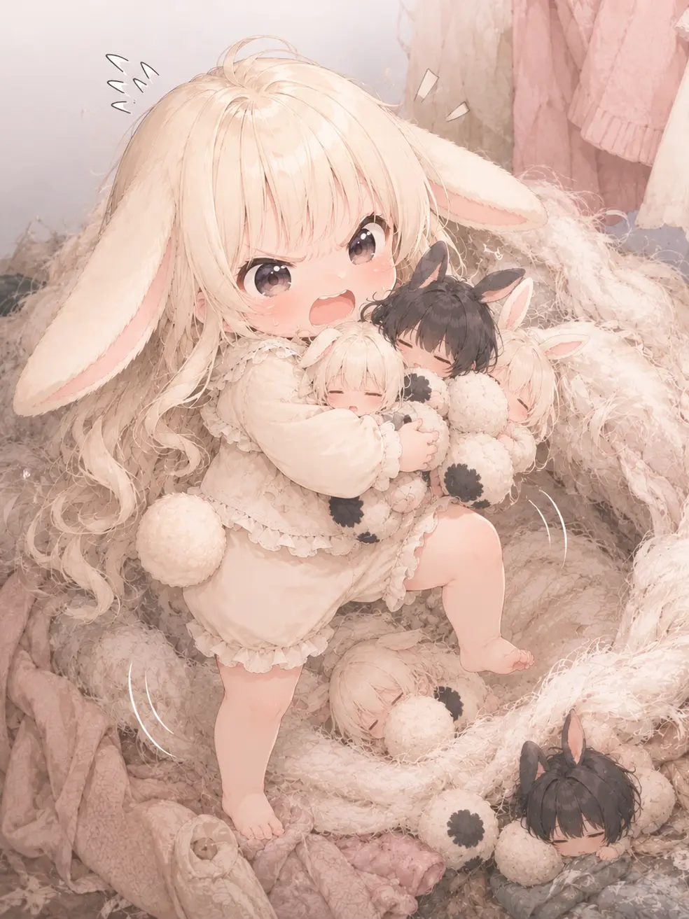 Penpenpoin의 子持ちバカうさぎ