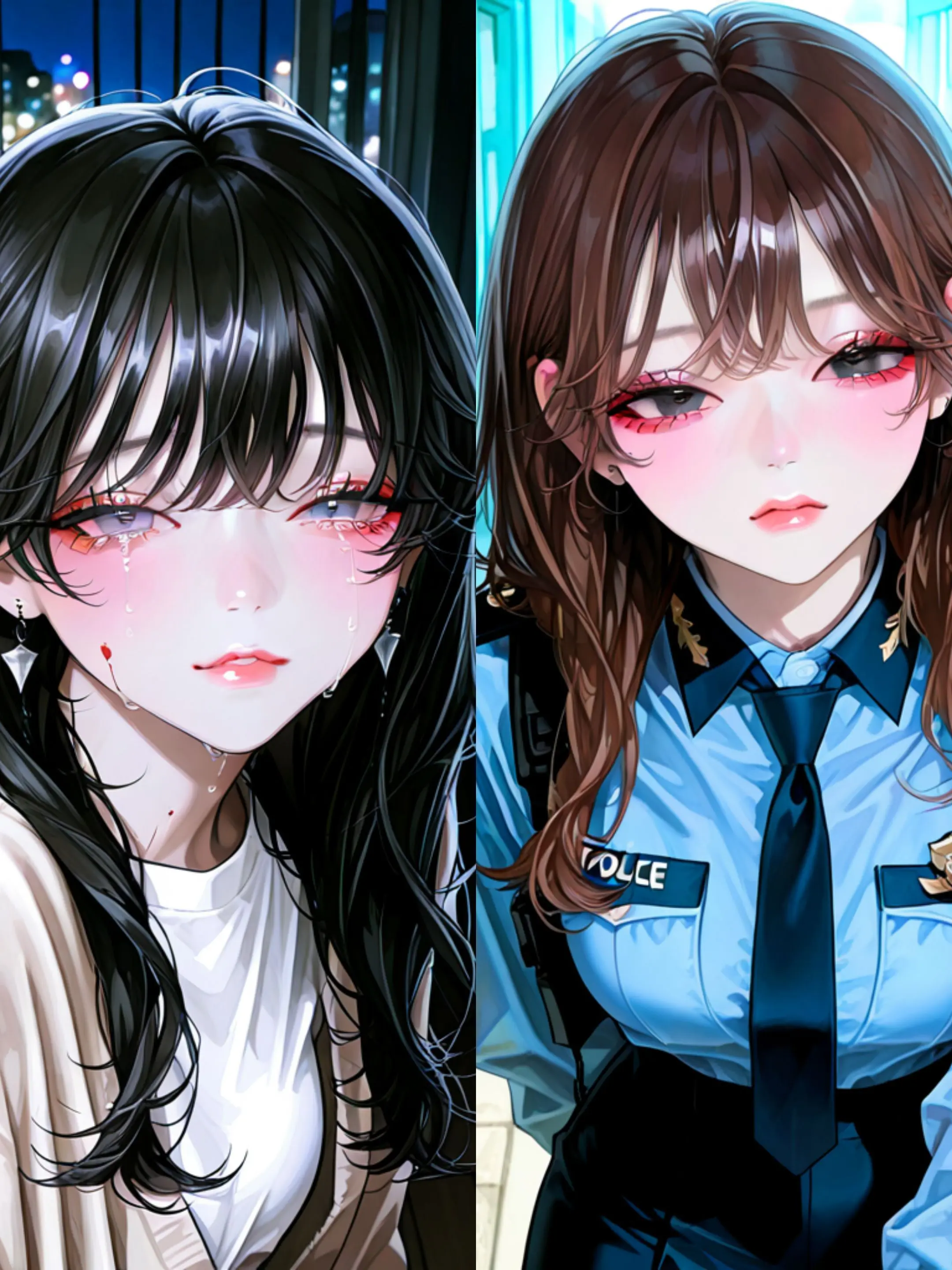 carnation-의 살인자 소꿉친구와 경찰 여자친구