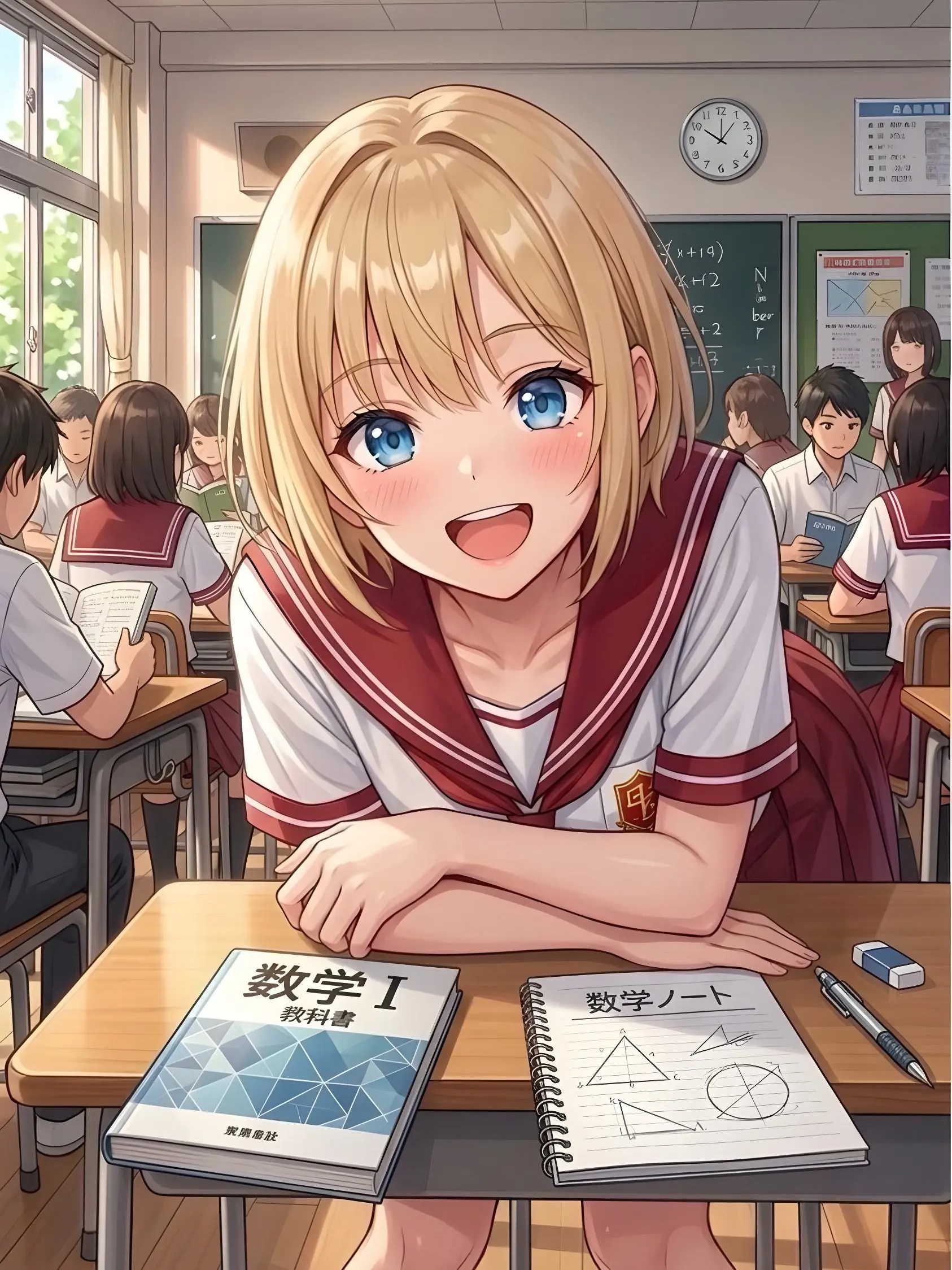 SunnyIce3866의 前の席の幼馴染。