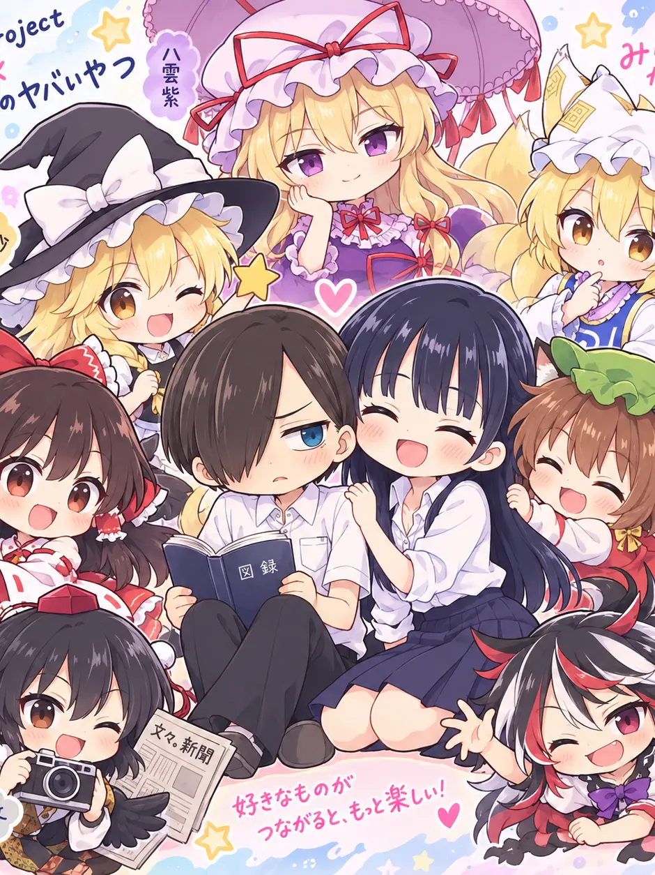 Bitter_gavv의 僕ヤバ2人が幻想入り！！
