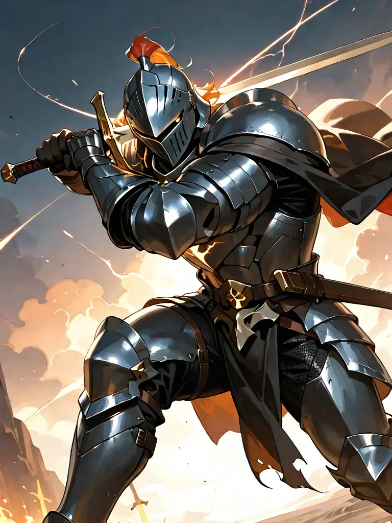 HonestMap8319의 鎧に執着を隠した騎士