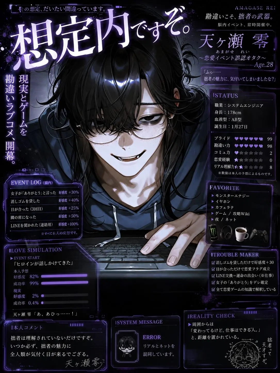 StarkWall8645의 ☆超☆絶☆勘違いイキリくん‼️