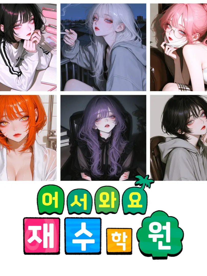 CRAFT_GLUE의 어서와요, 재수학원