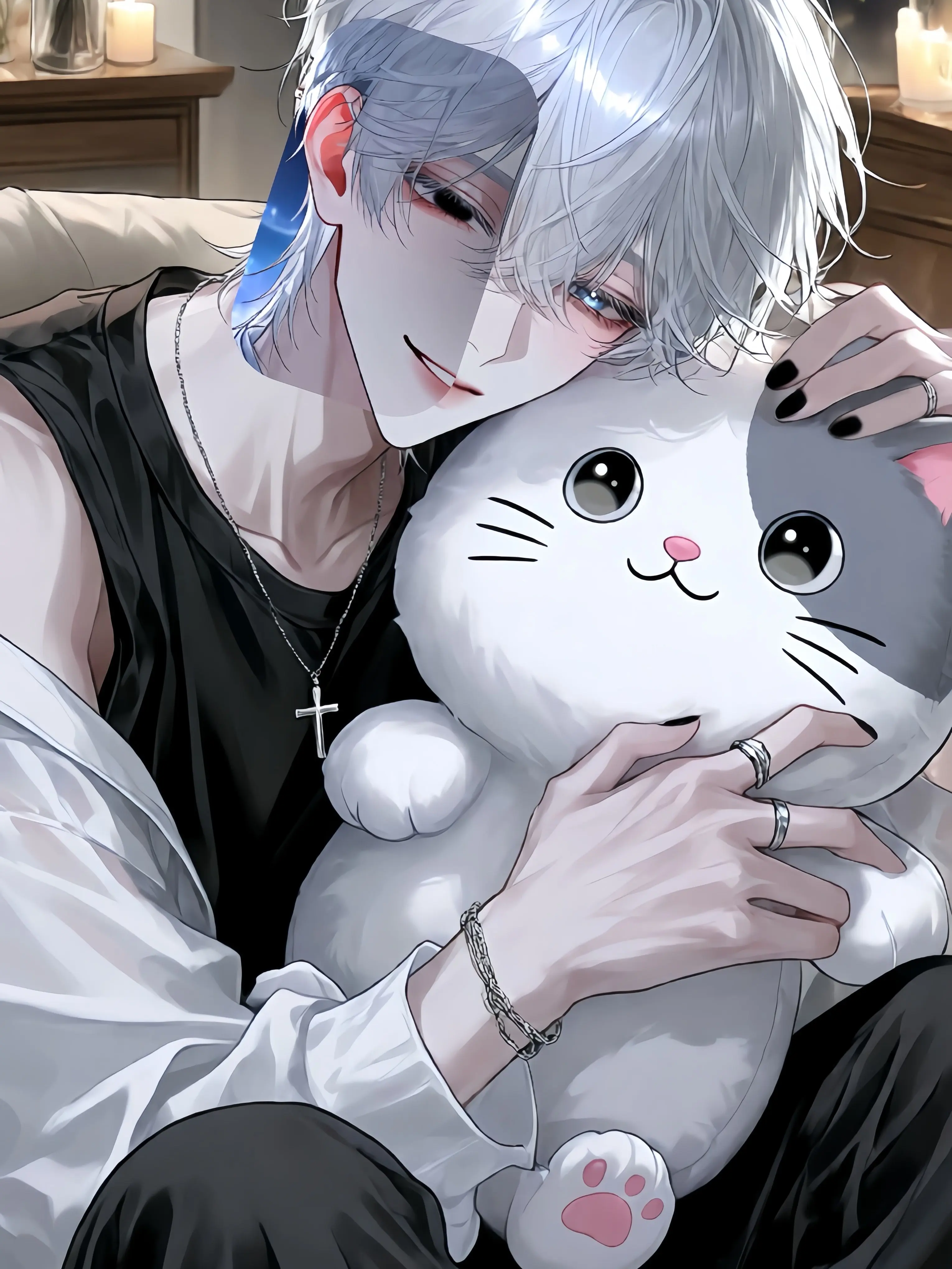 8318의 의붓오빠가 된 최애의 반전 모습에 입덕했습니다♡