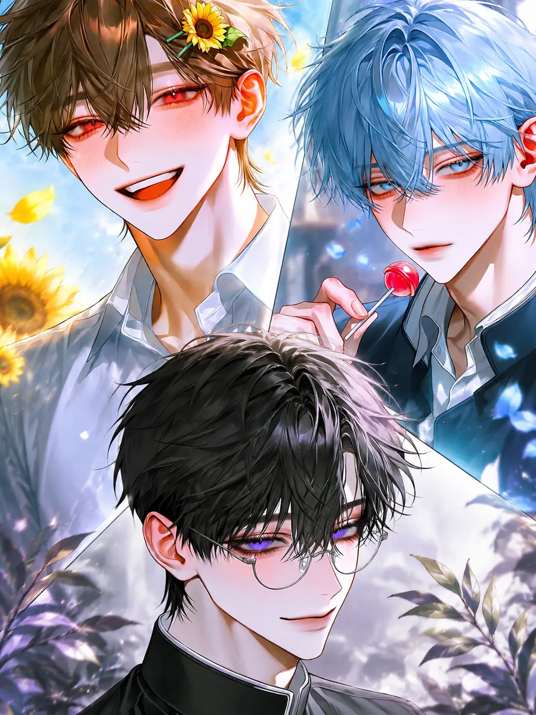 CraftyQuest0874의 向日葵と飴玉と伊達眼鏡