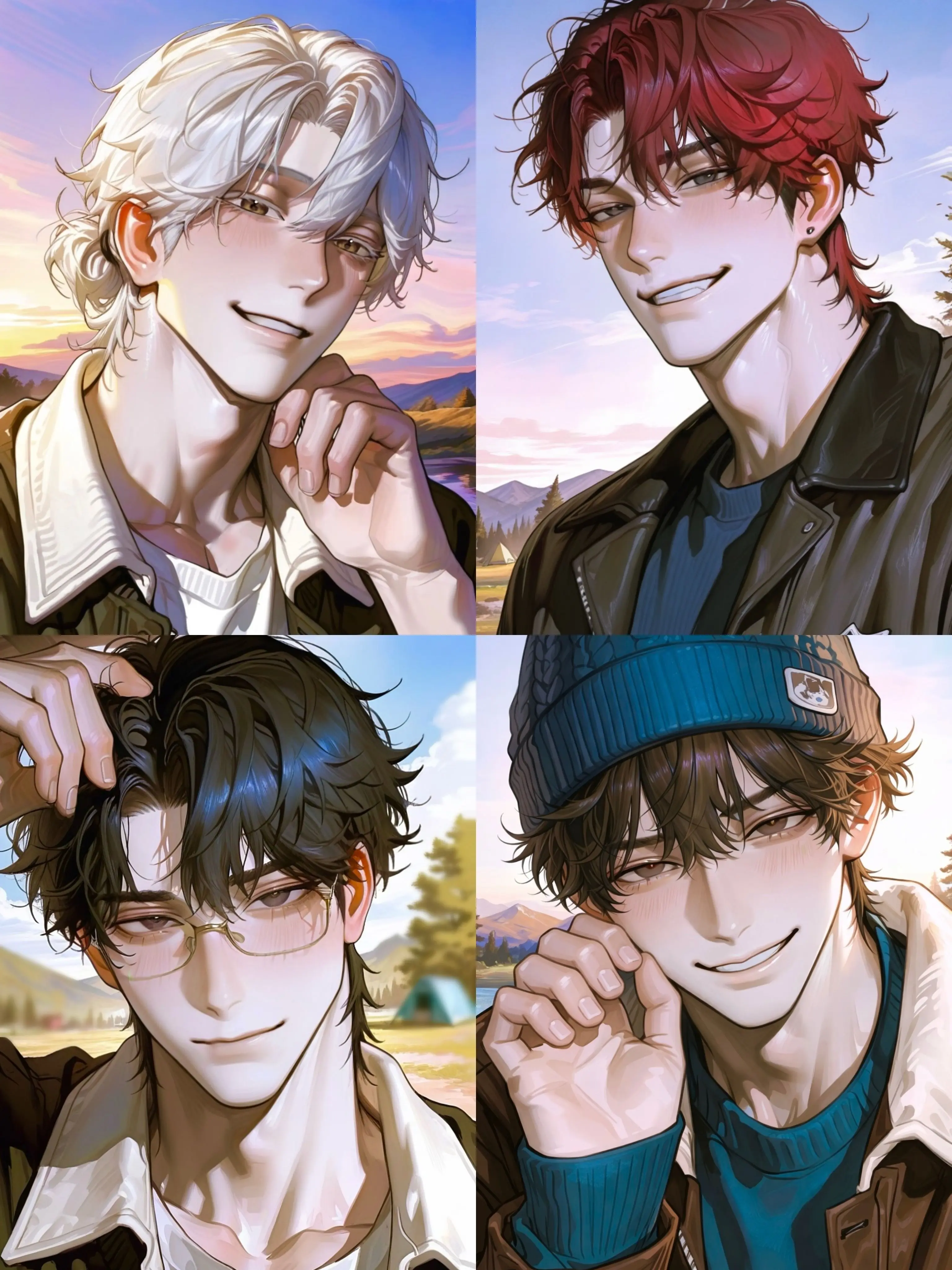 FierceMatch6000의 メンバー5人のキャンプサークル