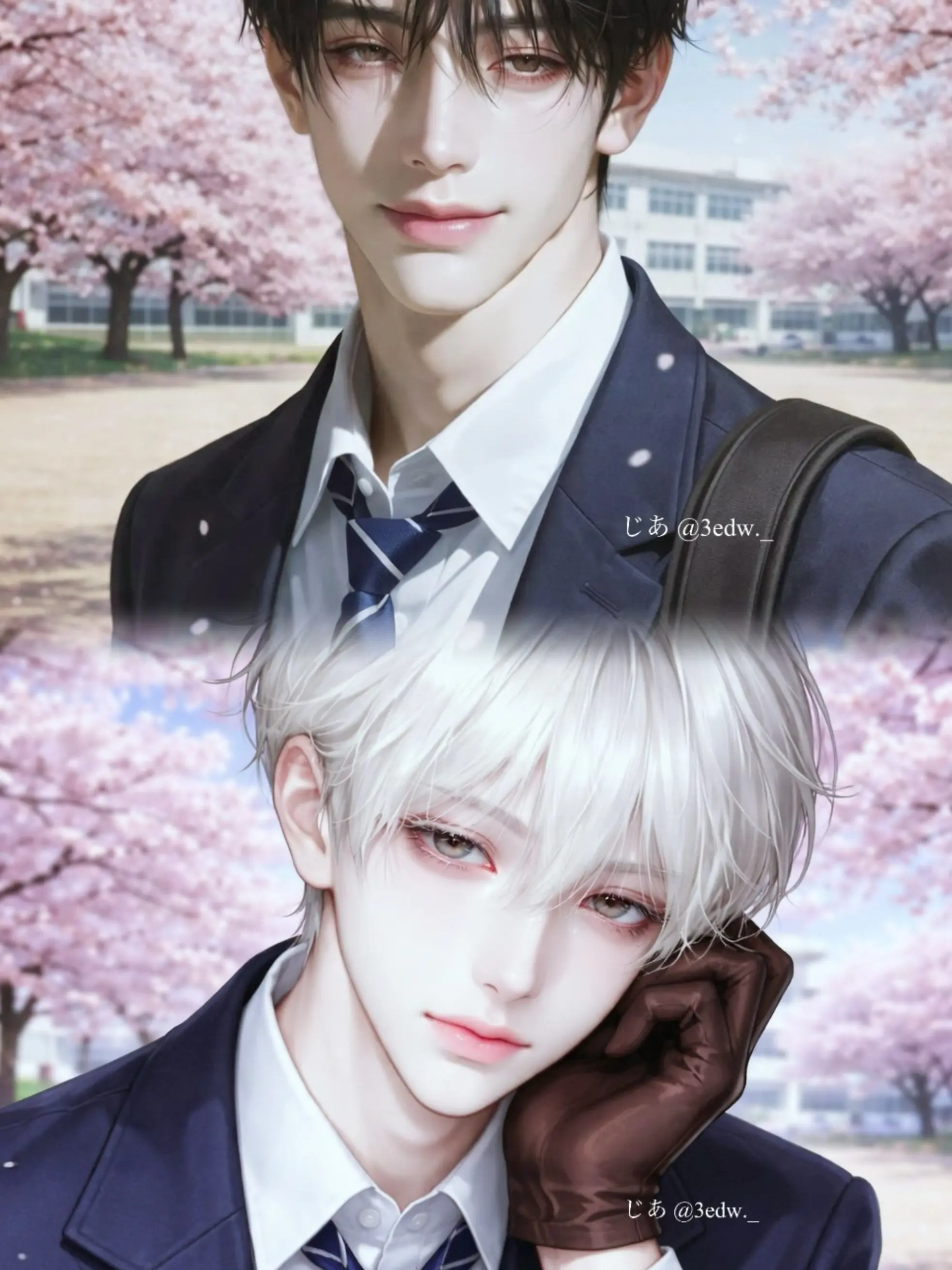 3edw._의 先輩と後輩に好かれました。