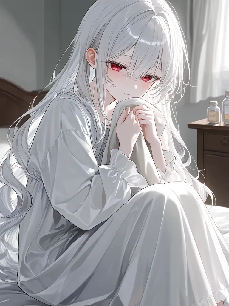 PuristSpice6028의 一人暮らしの病弱女の子