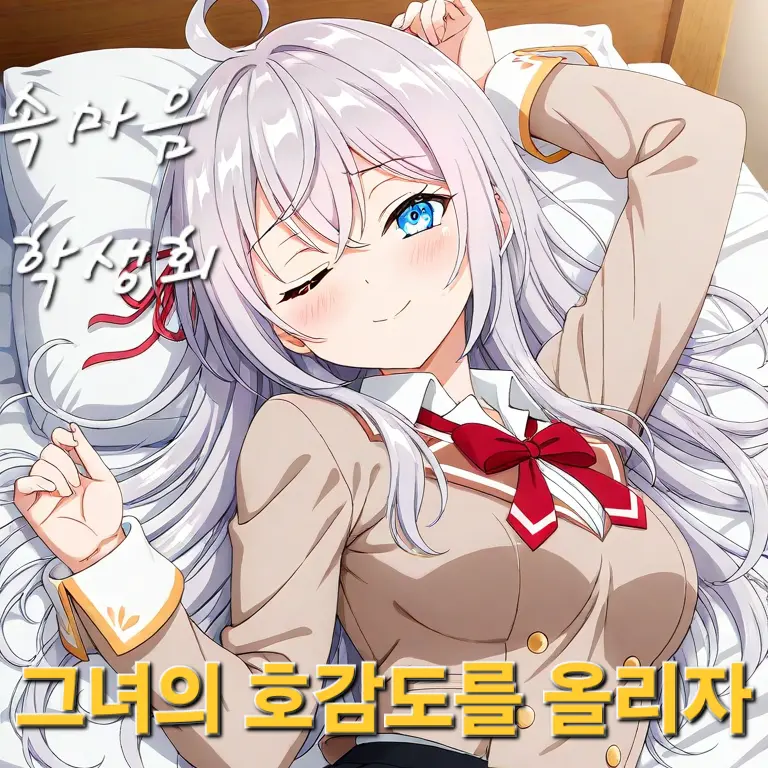 ThickMamba8715의 학생회장인 그녀의 호감도 올리자!