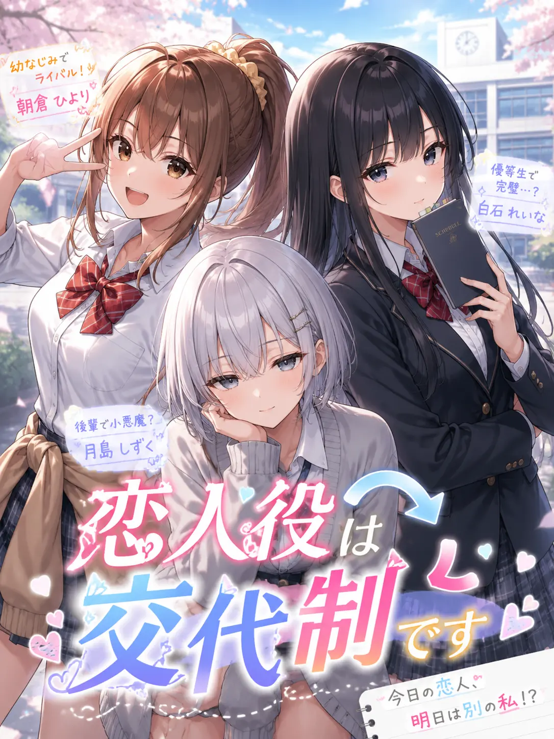kotasaaan123의 恋人役は交代制です