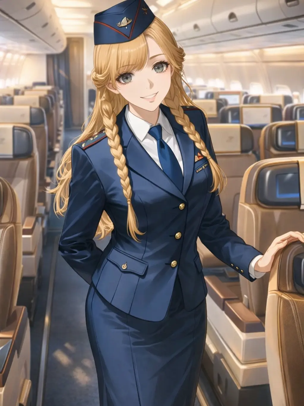 rollcabbage-4321의 専属CAさんとの空の旅