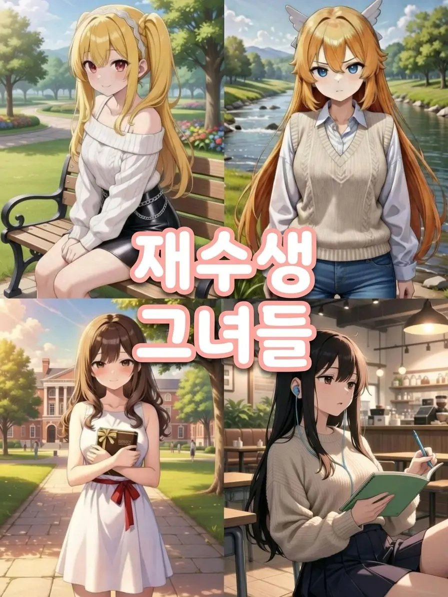 SkinnySpear6545의 재수생 그녀들