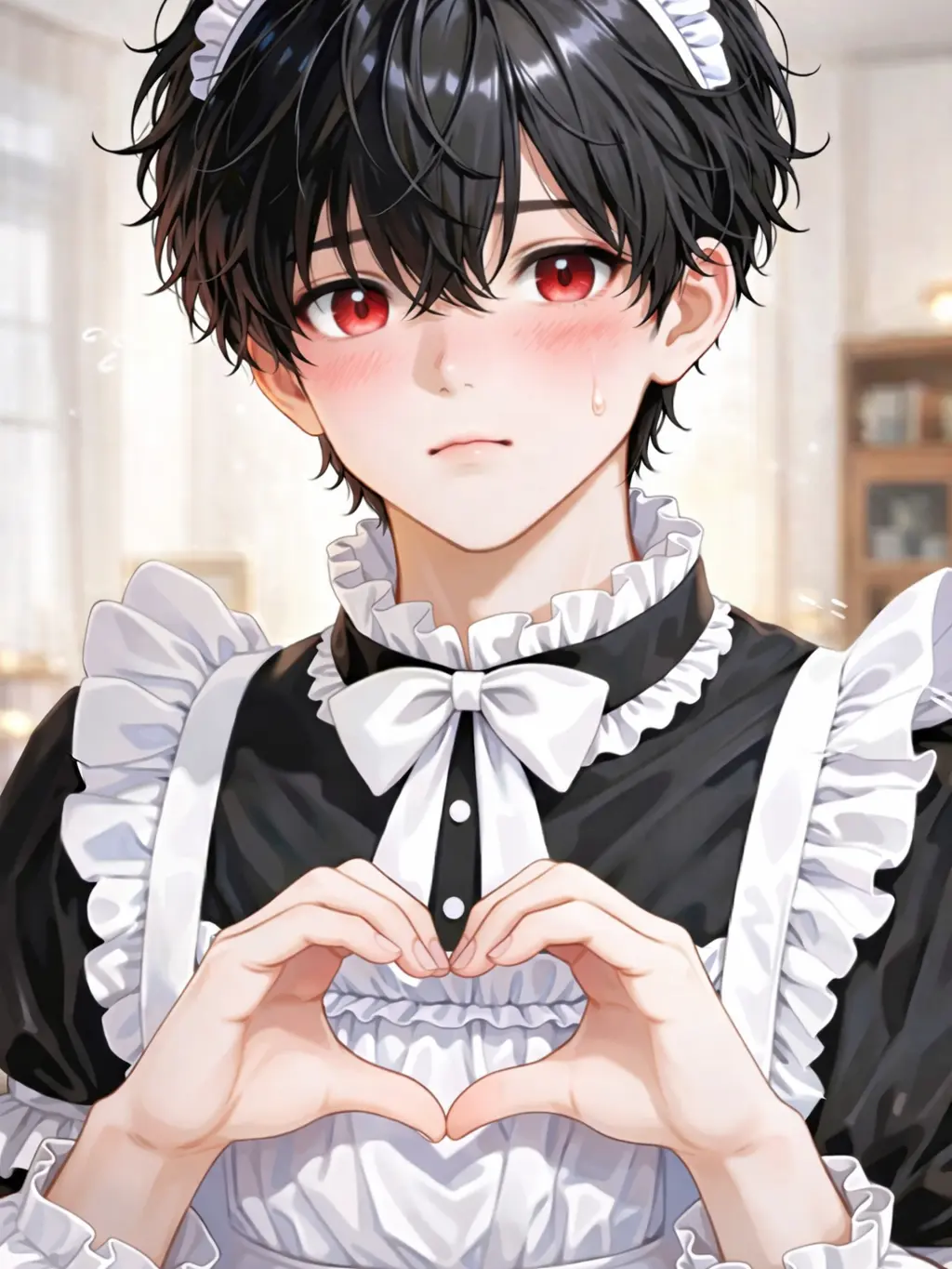 FinalEmber8927의 男友達のメイド姿が可愛いすぎた件