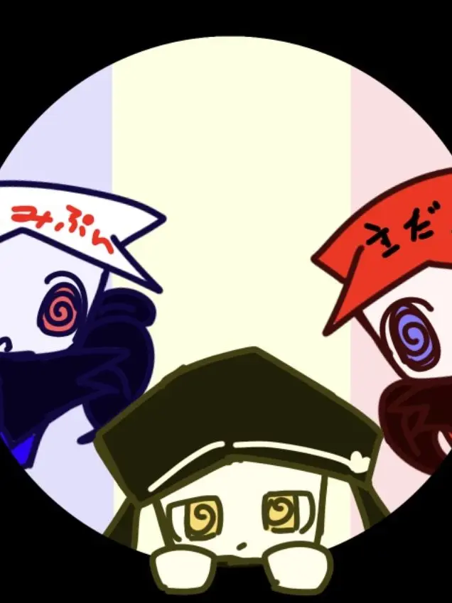 mumemumei9의 なんか信号機の色みたいなやつら(?)