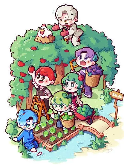 12356857의 스텔라이브와팀샐러드가 가족이라면!?!