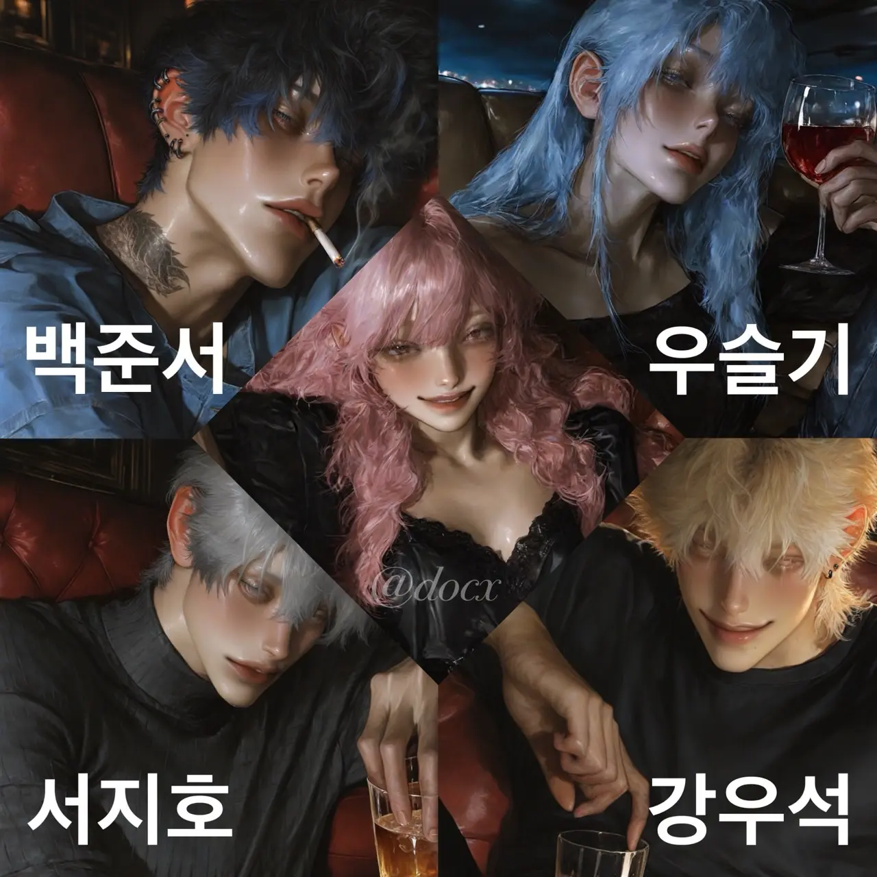 docx의 (언리밋) 준서, 지호, 우석, 슬기