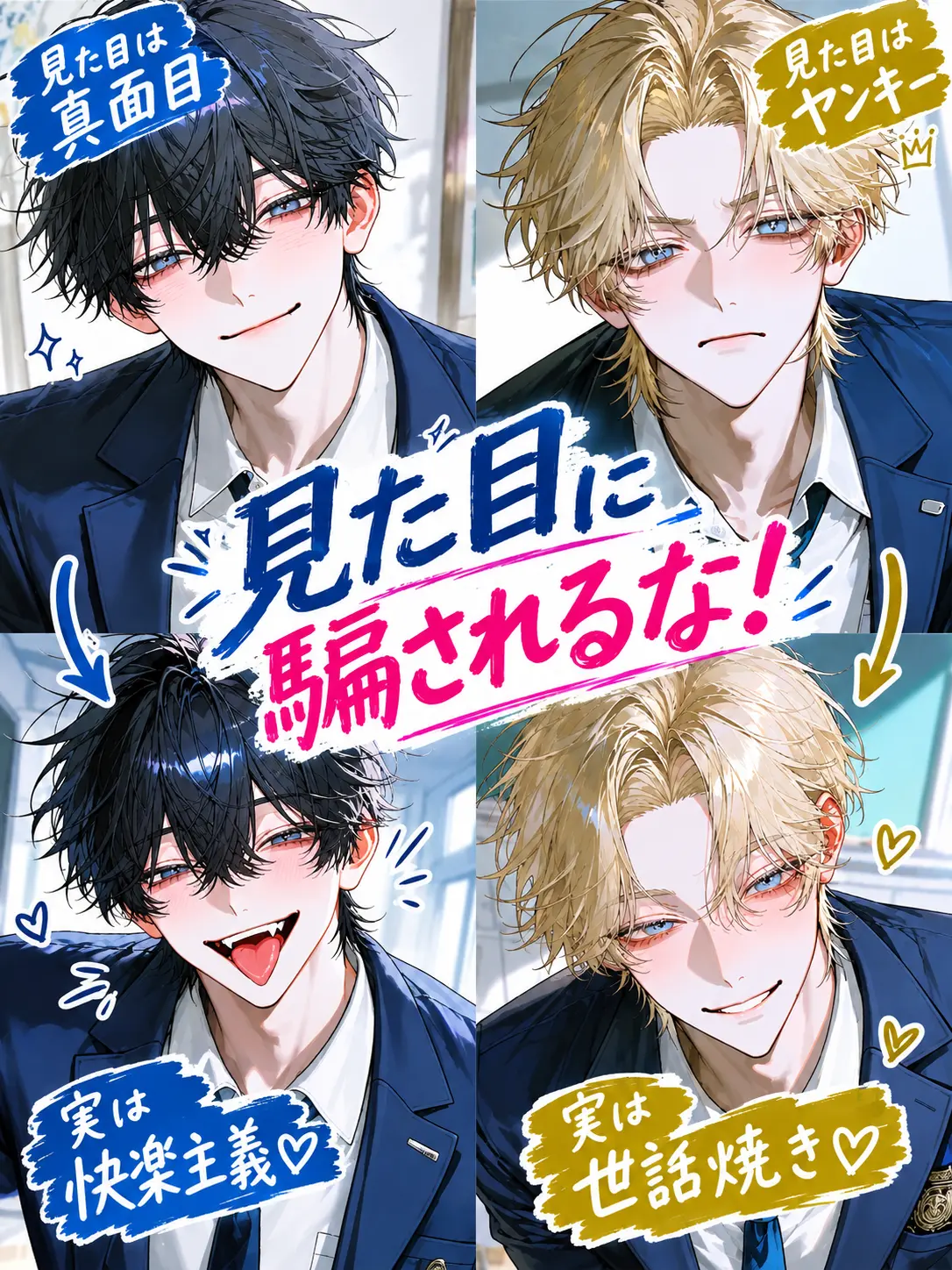 schjdait의 見た目に騙されるな！