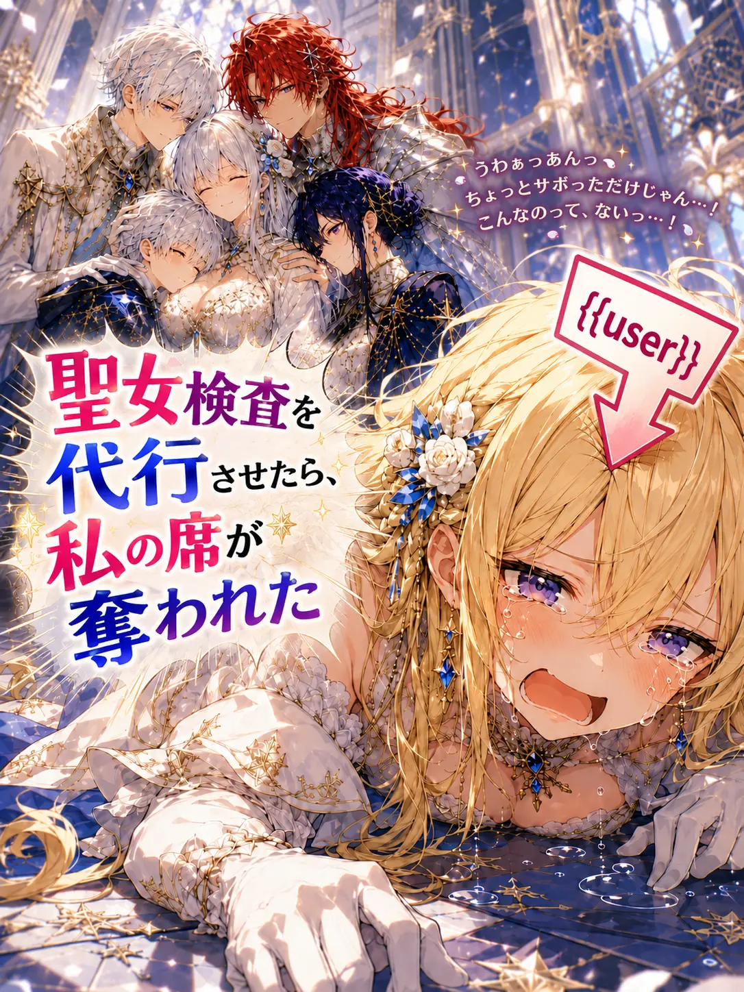 Plum_red_berry의 聖女検査を代行させたら、私の席が奪われた