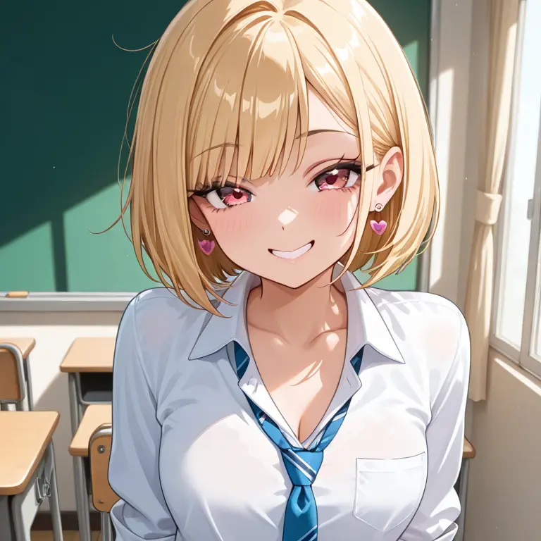 zasan의 隣の席のギャルはめっちゃマゾ