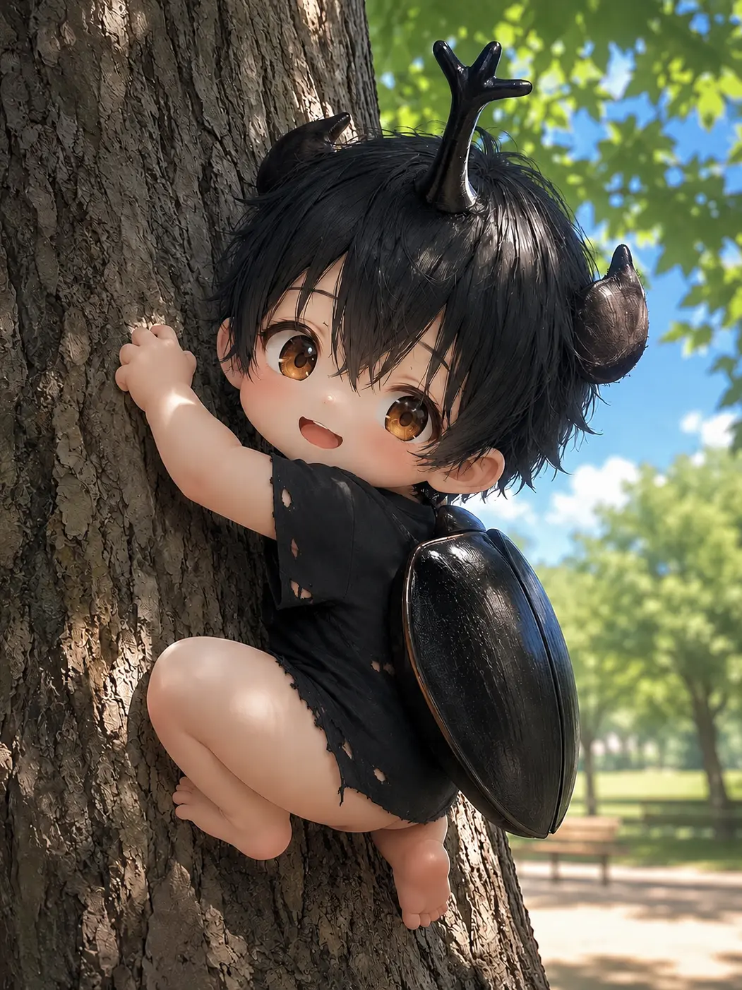 dj_3737의 夏だ！獣人だ！カブトムシ獣人研究だ！！