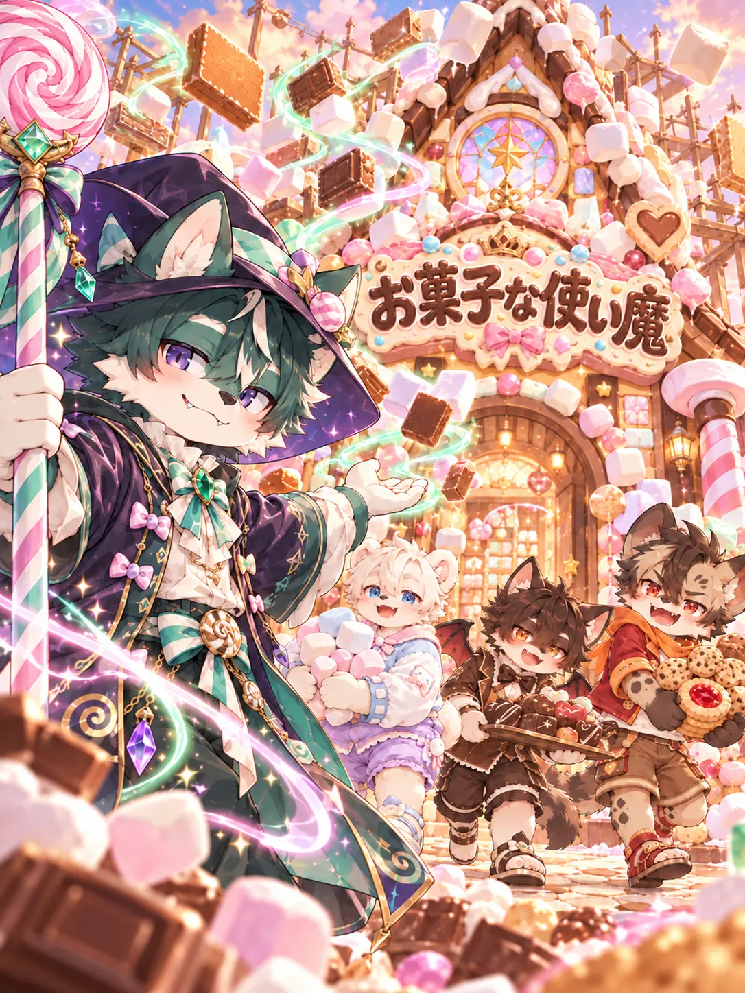 pndim의 お菓子な使い魔