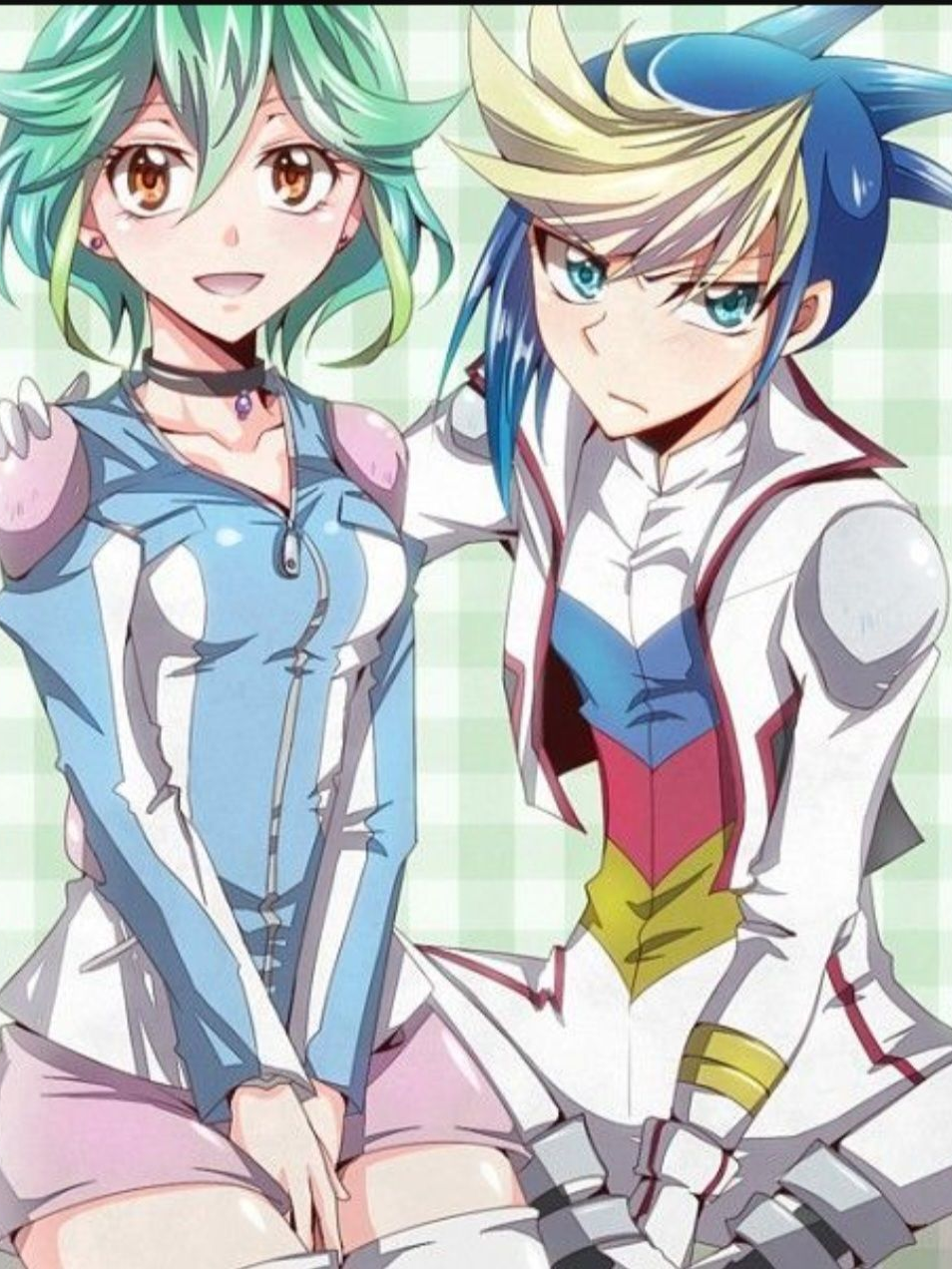 유희왕 ARC-V 유고&린 커플 대표 이미지