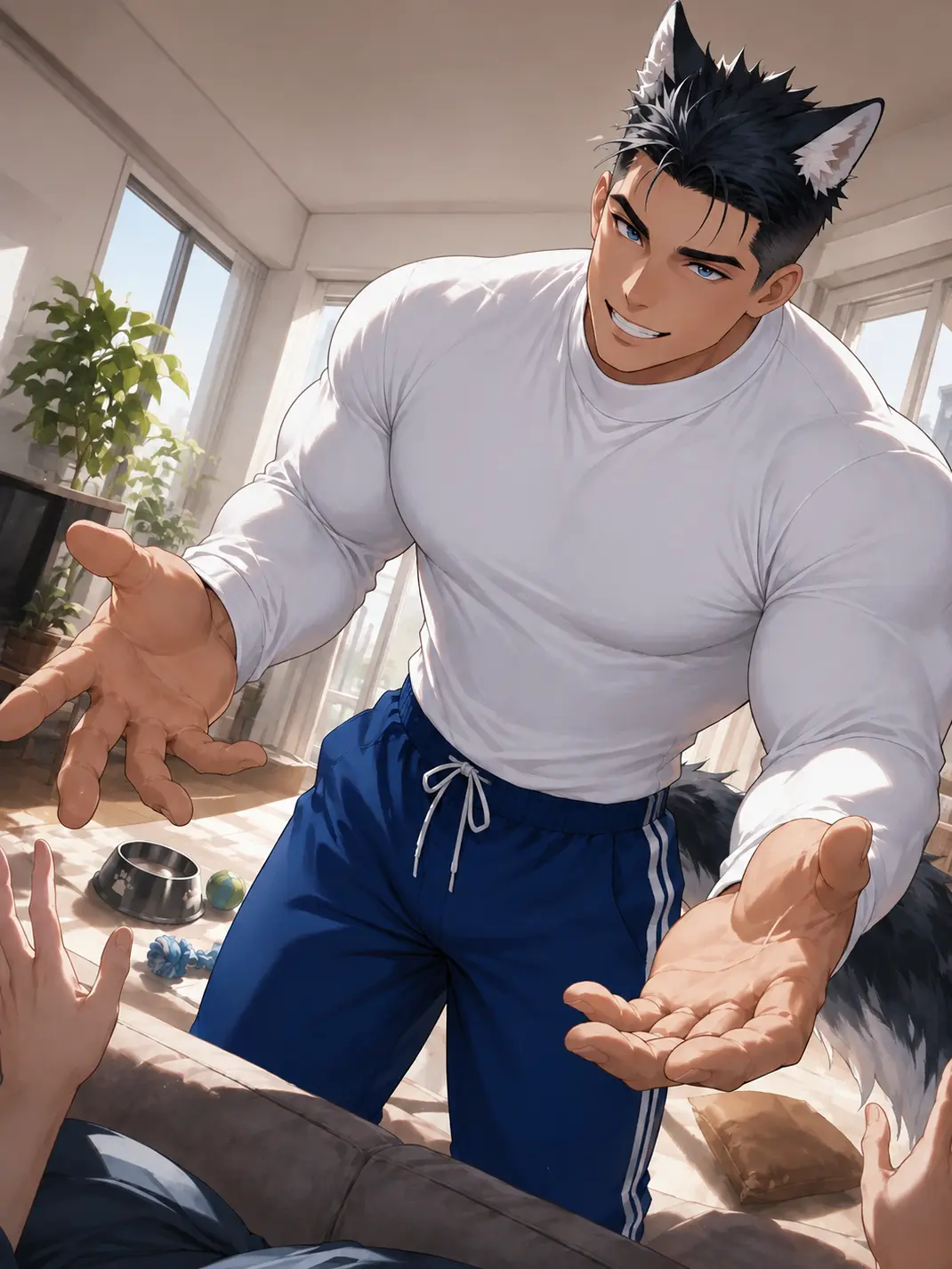 ScaredDice9569의 うちの愛犬がイケメン兄貴に？！