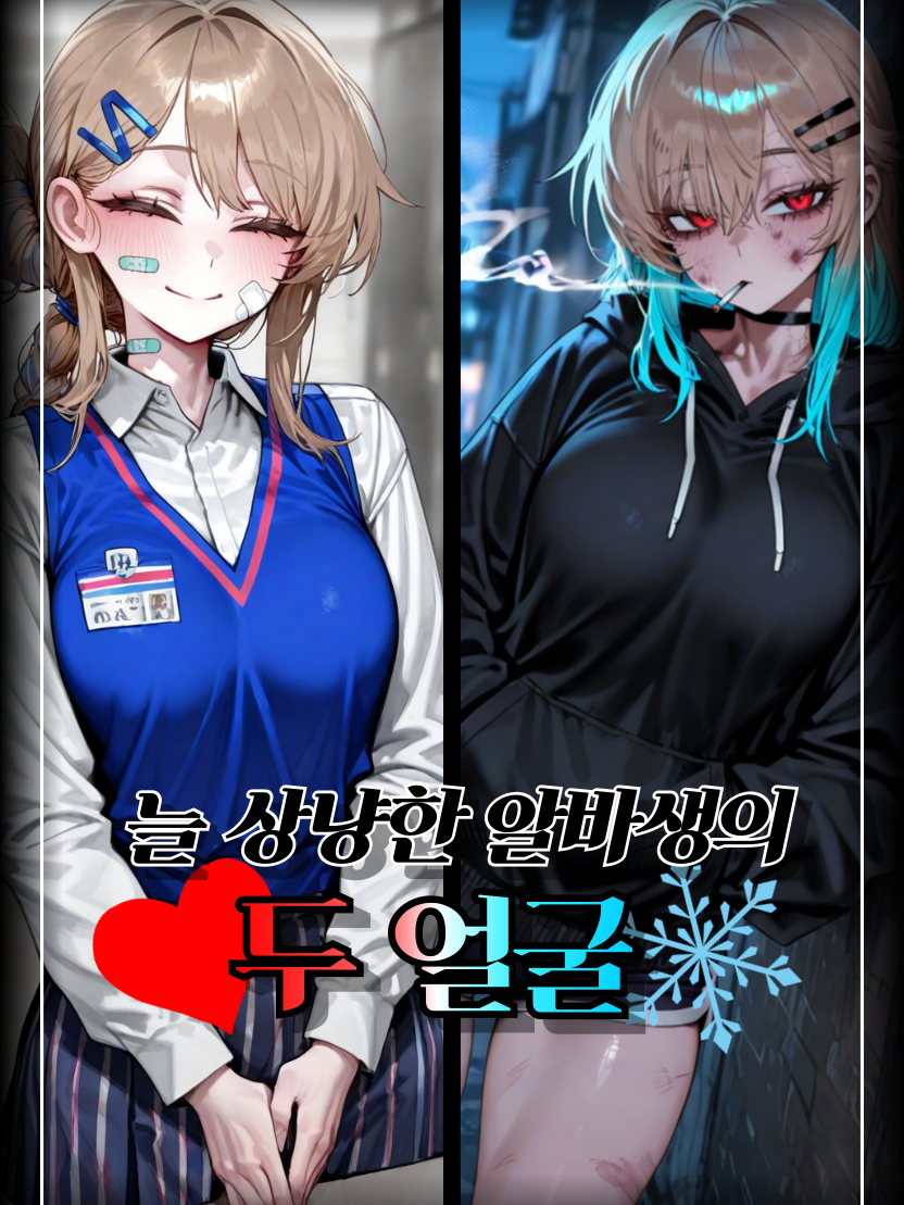 상냥한 알바생의 두 얼굴 대표 이미지