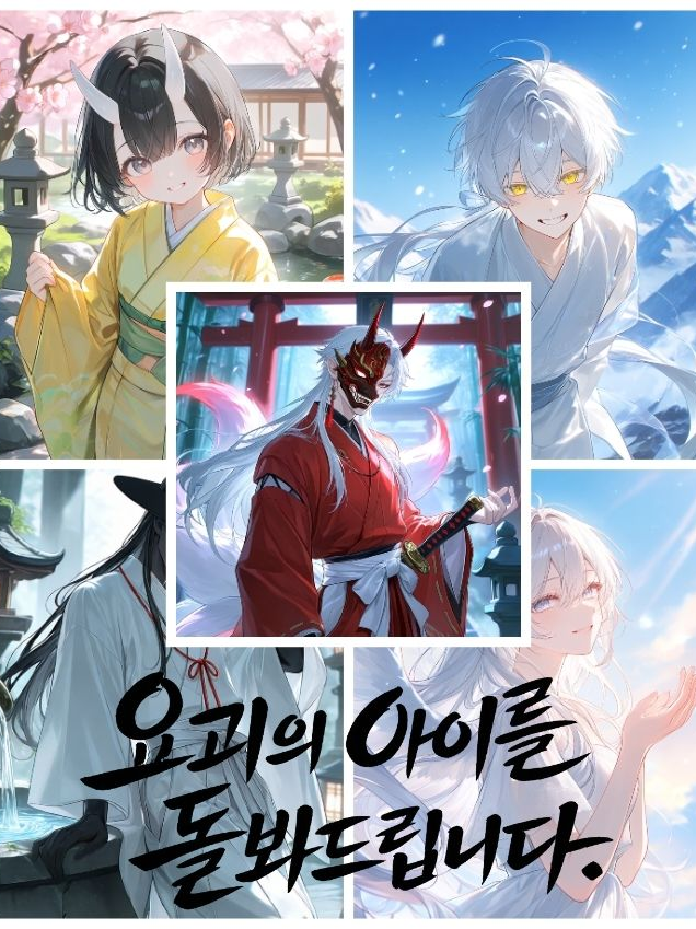 요괴의 아이를 돌봐드립니다 대표 이미지